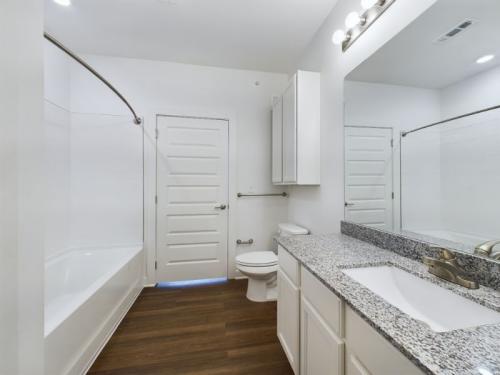 Two Bedroom Apartment in Ocala, Florida - #109 Chamaeleon- Bathroom