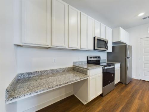 Two Bedroom Apartment in Ocala, Florida - #109 Chamaeleon - Kitchen-with-Workspace-Area